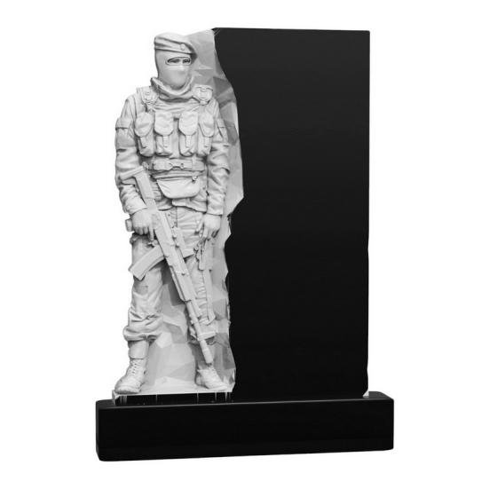 Гранитный памятник "Воин-004"