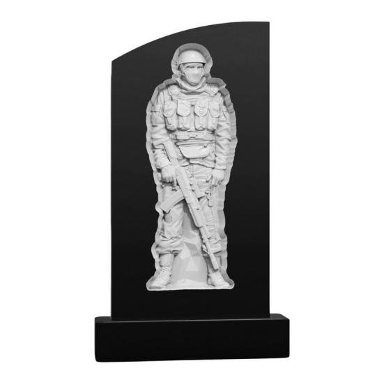 Гранитный памятник "Воин-028"