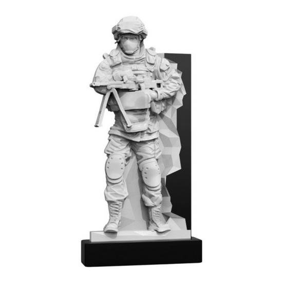 Гранитный памятник "Воин-023"