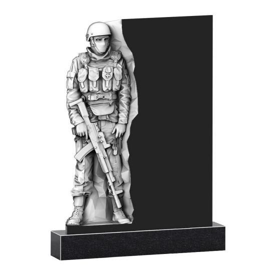 Гранитный памятник "Воин-032"