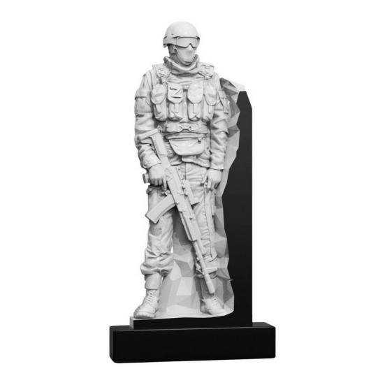 Гранитный памятник "Воин-022"