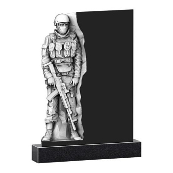 Гранитный памятник "Воин-032"