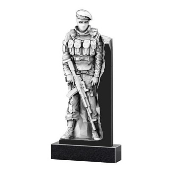 Гранитный памятник "Воин-033"